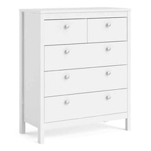 Load image into Gallery viewer, Marley 2 Over 3 Chest - White