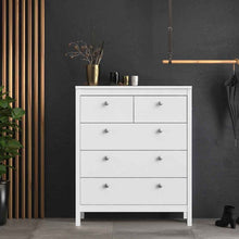 Load image into Gallery viewer, Marley 2 Over 3 Chest - White