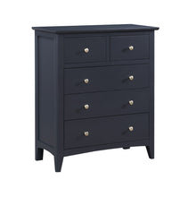 Load image into Gallery viewer, Lucca 2 Over 3 Chest - Off Black