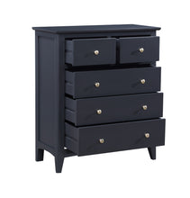 Load image into Gallery viewer, Lucca 2 Over 3 Chest - Off Black