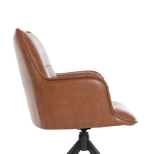 Load image into Gallery viewer, Jethro Swivel Dining Chair - Tan