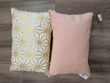 Load image into Gallery viewer, Diamond Gold & Pink Cushion