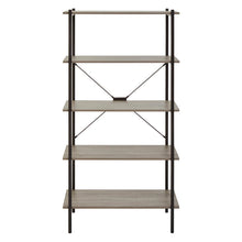 Load image into Gallery viewer, Bentley 5 Tier Shelf Unit - Grey Oak