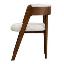 Load image into Gallery viewer, Dua Upholstered Curved Back Chair
