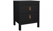 Load image into Gallery viewer, Marley Bedside Locker - Black