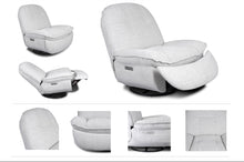 Load image into Gallery viewer, Toledo Electric Light Grey TV Chair