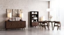 Load image into Gallery viewer, Dua Wooden Curved Back Chair