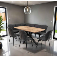 Load image into Gallery viewer, Stacey Dining Chair - Charcoal PU