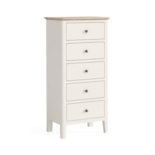 Load image into Gallery viewer, Mallie White Tallboy Chest