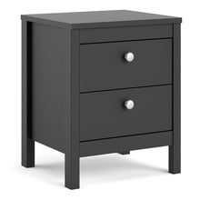Load image into Gallery viewer, Marley Bedside Locker - Black
