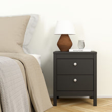 Load image into Gallery viewer, Marley Bedside Locker - Black