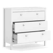 Load image into Gallery viewer, Marley 3 Drawer Chest - White