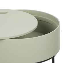 Load image into Gallery viewer, Hierro Sage Green Storage Table
