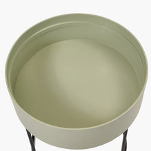 Load image into Gallery viewer, Hierro Sage Green Storage Table