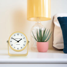 Load image into Gallery viewer, Thomas Kent Wren 4" Alarm Clock Ochre