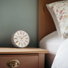 Load image into Gallery viewer, Thomas Kent Swift 5" Taupe Mantel Clock