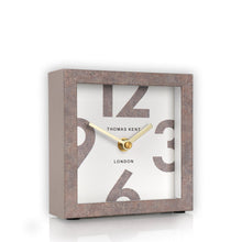 Load image into Gallery viewer, Thomas Kent Nordic 5" Pink Mantel Clock