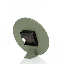 Load image into Gallery viewer, Thomas Kent Arabic 6" Lichen Green Mantel Clock