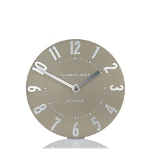Load image into Gallery viewer, Thomas Kent Mulberry 6" Mocha Mantel Clock