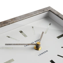 Load image into Gallery viewer, Thomas Kent Smithfield 8" Pewter Mantel Clock