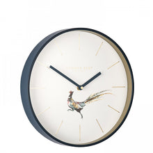 Load image into Gallery viewer, Thomas Kent 12" Woodland Pheasant Wall Clock