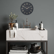 Load image into Gallery viewer, Thomas Kent 14" Tresco Charcoal Wall Clock