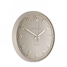 Load image into Gallery viewer, Thomas Kent 14" Tresco Linen Wall Clock