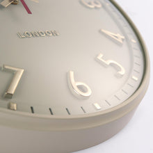 Load image into Gallery viewer, Thomas Kent 14" Tresco Linen Wall Clock