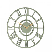 Load image into Gallery viewer, Thomas Kent 16" Bright Star Wall Clock Olive