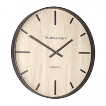 Load image into Gallery viewer, Thomas Kent Woodstock 20" White Oak Wall Clock