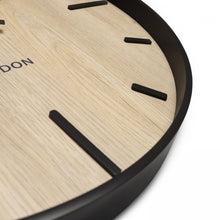 Load image into Gallery viewer, Thomas Kent Woodstock 20" White Oak Wall Clock