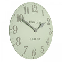 Load image into Gallery viewer, Thomas Kent Arabic 20" Pearl Green Wall Clock
