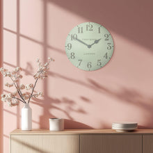 Load image into Gallery viewer, Thomas Kent Arabic 20" Pearl Green Wall Clock