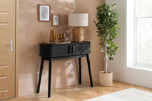 Load image into Gallery viewer, Avino Black Console Table
