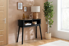 Load image into Gallery viewer, Avino Black Console Table