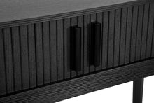 Load image into Gallery viewer, Avino Black Console Table