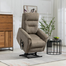 Load image into Gallery viewer, Ashley Dual Motor Lift & Tilt Chair - Brown