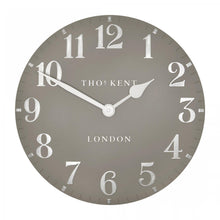Load image into Gallery viewer, Thomas Kent 20" Arabic Cool Mink Wall Clock