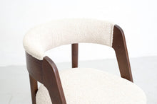 Load image into Gallery viewer, Dua Upholstered Curved Back Chair