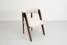 Load image into Gallery viewer, Dua Upholstered Curved Back Chair