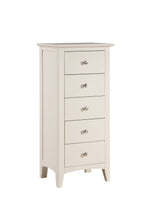 Load image into Gallery viewer, Lucca 5 Drawer Narrow Chest - Ivory
