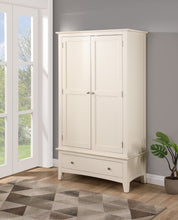 Load image into Gallery viewer, Lucca 2 Door Wardrobe - Ivory