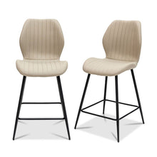 Load image into Gallery viewer, Flavia Counter Stool - Stone PU