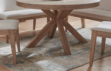 Load image into Gallery viewer, Flussio Dining Table Round 1370 - Smoked Oak