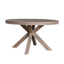 Load image into Gallery viewer, Flussio Dining Table Round 1370 - Smoked Oak
