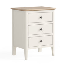 Load image into Gallery viewer, Mallie White Bedside Locker