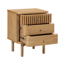 Load image into Gallery viewer, Solano 3 Drawer Bedside - Natural
