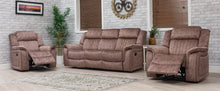 Load image into Gallery viewer, Galleno Manual Reclining Sofa - Sand