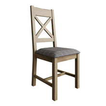 Load image into Gallery viewer, Heritage Oak Grey Dining Chair