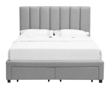 Load image into Gallery viewer, Hailey Grey Storage Bed
